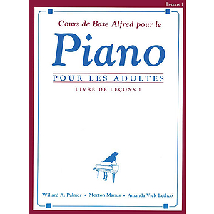 Alfred's Basic Adult Piano Course Lesson Book, Level 1 - Level 1 (French Ed.)
