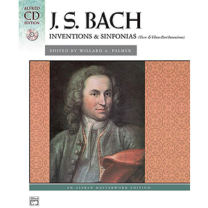 Bach - Inventions & Sinfonias Book & CD