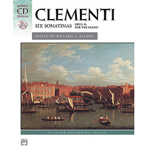 Clementi - Six Sonatinas, Op. 36 - Book & CD
