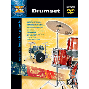 Alfred's Max Drumset - Book & DVD