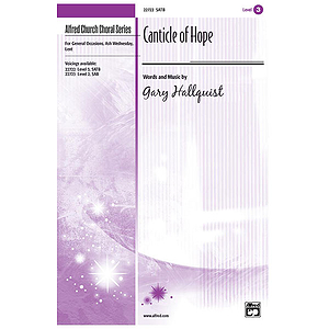 Canticle of Hope - SATB