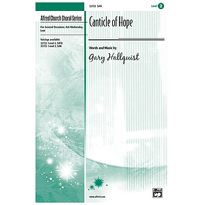 Canticle of Hope - SAB