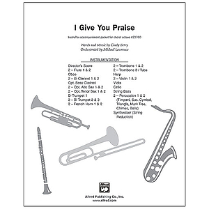 I Give You Praise - InstruPax