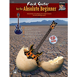 Rock Guitar for The Absolute Beginner - Book & CD