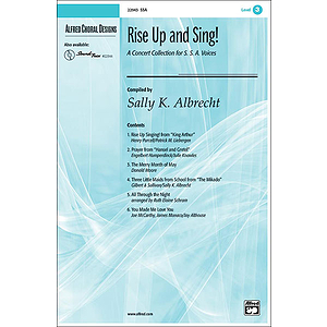 Rise Up and Sing: A Concert Collection for SSA Voices - SSA