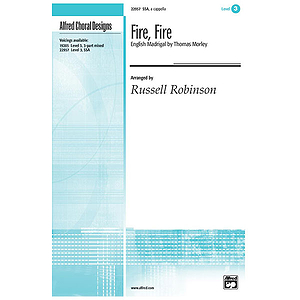 Fire, Fire - SSA A Cappella