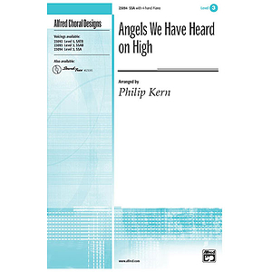Angels We Have Heard on High - SSA