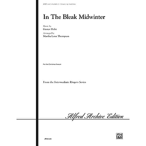 In the Bleak Midwinter - 3-5 Octaves