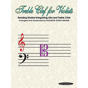 Treble Clef for Violists: Reading Studies Integrating Alto and Treble Clefs