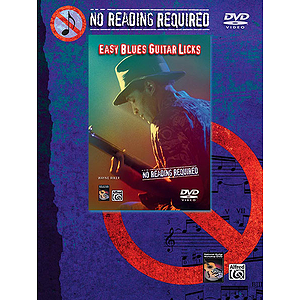 No Reading Required - Easy Blues Guitar Licks - DVD