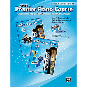 Premier Piano Course: GM Disk for Lesson and Performance, Level 2A