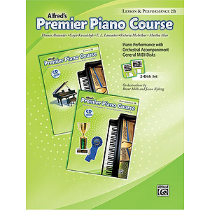 Premier Piano Course: GM Disk for Lesson and Performance, Level 2B