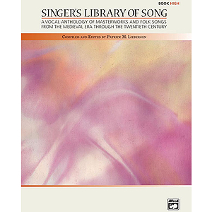 Singer's Library of Song - 2 Accompaniment CDs (High)