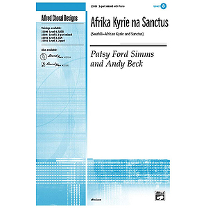 Afrika Kyrie Na Sanctus - 3-Part Mixed