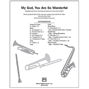 My God, You Are So Wonderful - InstruPax