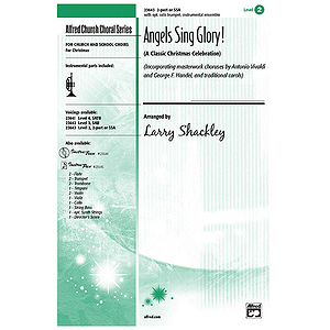 Angels Sing Glory (A Classic Christmas Celebration) - 2-Part Or SSA