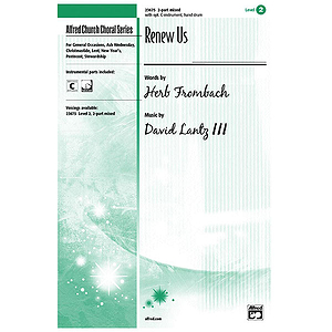 Renew Us - 2-Part Mixed