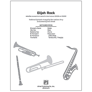 Elijah Rock (Incorporating "Elijah Rock," "Joshua Fit the Battle of Jericho" and "Rock-A My Soul") - InstruPax