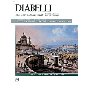 Diabelli - 11 Sonatinas, Opp. 151, 168