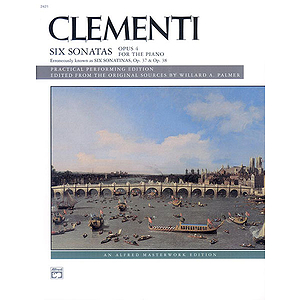 Clementi - 6 Sonatas, Op. 4 (Op. 37, 38)