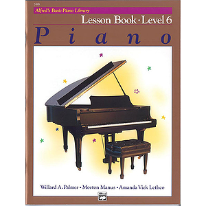 Alfred's Basic Piano Course - Lesson Book - Level 6