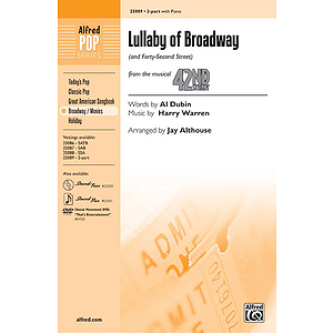 Lullaby of Broadway (and Forty-Second Street)