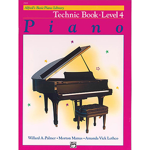 Alfred's Basic Piano Course - Technic Book Level 4