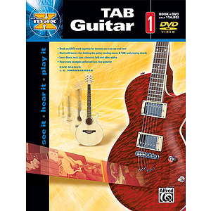 Alfred's Max Tab Guitar - Volume 1 - Book & DVD