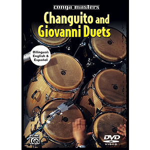 Giovanni Hidalgo, Changuito - Conga Masters: Changuito and Giovanni Duets (DVD)