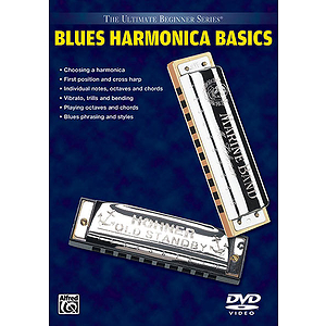 Ultimate Beginner Series Basics: Blues Harmonica 1 & 2 (DVD)