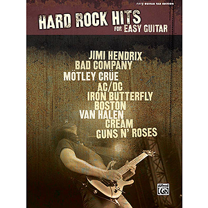 Hard Rock Hits for Easy Guitar