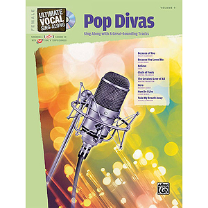 Ultimate Vocal Sing-Along: Pop Divas (Female Voice)