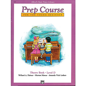 Alfred's Basic Piano Prep Course - Theory Book Level D