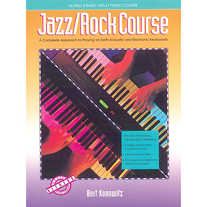 Alfred's Basic Adult Piano Course - Jazz/Rock Course - Book