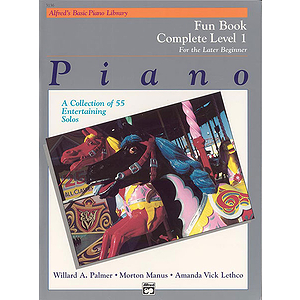 Alfred's Basic Piano Course - Fun Book Complete Level 1 (1A/1B)