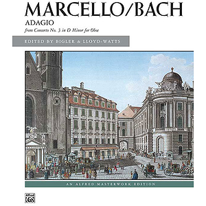 Marcello - Adagio From Concerto No. 3 in D Minor for Oboe - Solo Piano