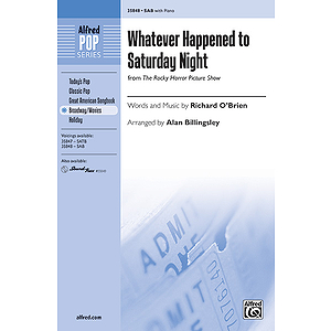 Whatever Happened to Saturday Night (from The Rocky Horror Picture Show)