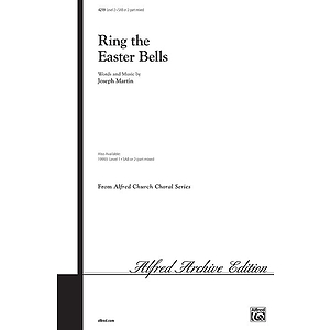 Ring the Easter Bells - SAB/ 2-Part Mixed W/Optional Handbells