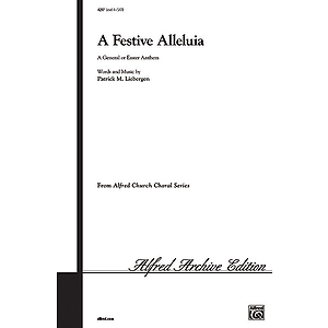 Festive Alleluia, A - SATB