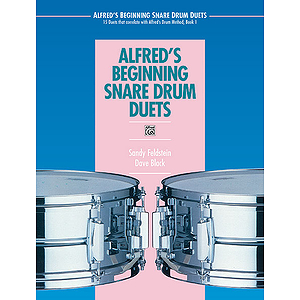 Alfred's Beginning Snare Drum Duets - Book