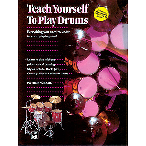 Alfred's Teach Yourself To Play Drums - Book/CD