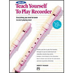 Alfred's Teach Yourself To Play Recorder - CD