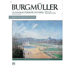 Burgmuller - 18 Characteristic Studies, Op. 109