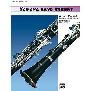 Yamaha Band Student, Book 3: Bb Clarinet