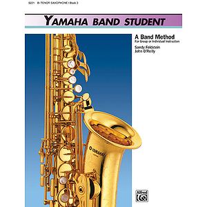 Yamaha Band Student, Book 3: Bb Tenor Saxophone