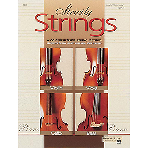 Strictly Strings, Book 1: Piano Accompaniment
