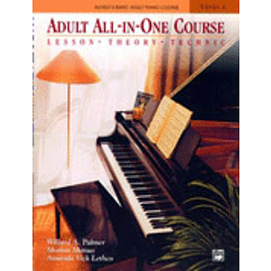 Alfred's Adult All-In-One Piano Course - Level 1 - Book & CD