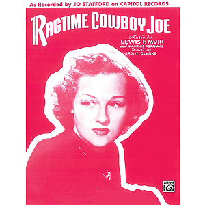 Ragtime Cowboy Joe - P/V Sheet