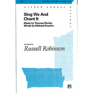 Sing We and Chant It - 3-Part Mixed, A Cappella L3