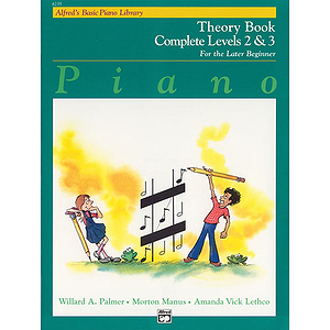 Alfred's Basic Piano Course - Theory Book Complete Levels 2 & 3